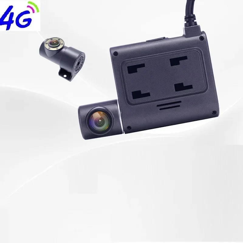 

4G WiFi Car DVR GPS Logger 1080P Dash Cam Remote Live Monitor Dual Lens Auto Video Fleet Management Fatigue Driving Warning