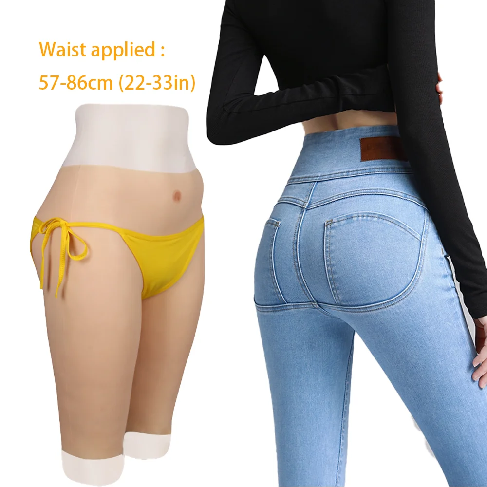 

Tgirl Silicone Pants with Vagina Suit Fake silicone Ass for Men Sissy Crossdresser Transgender Drag queen Halloween Dress