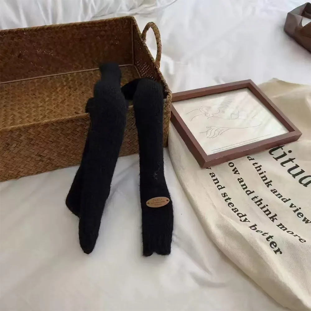 

Girls Accessories Solid Color Y2K Girl Scarf Slim Decorative Neckerchief Thin Scarf Knitted Skinny Scarf Y2K Style