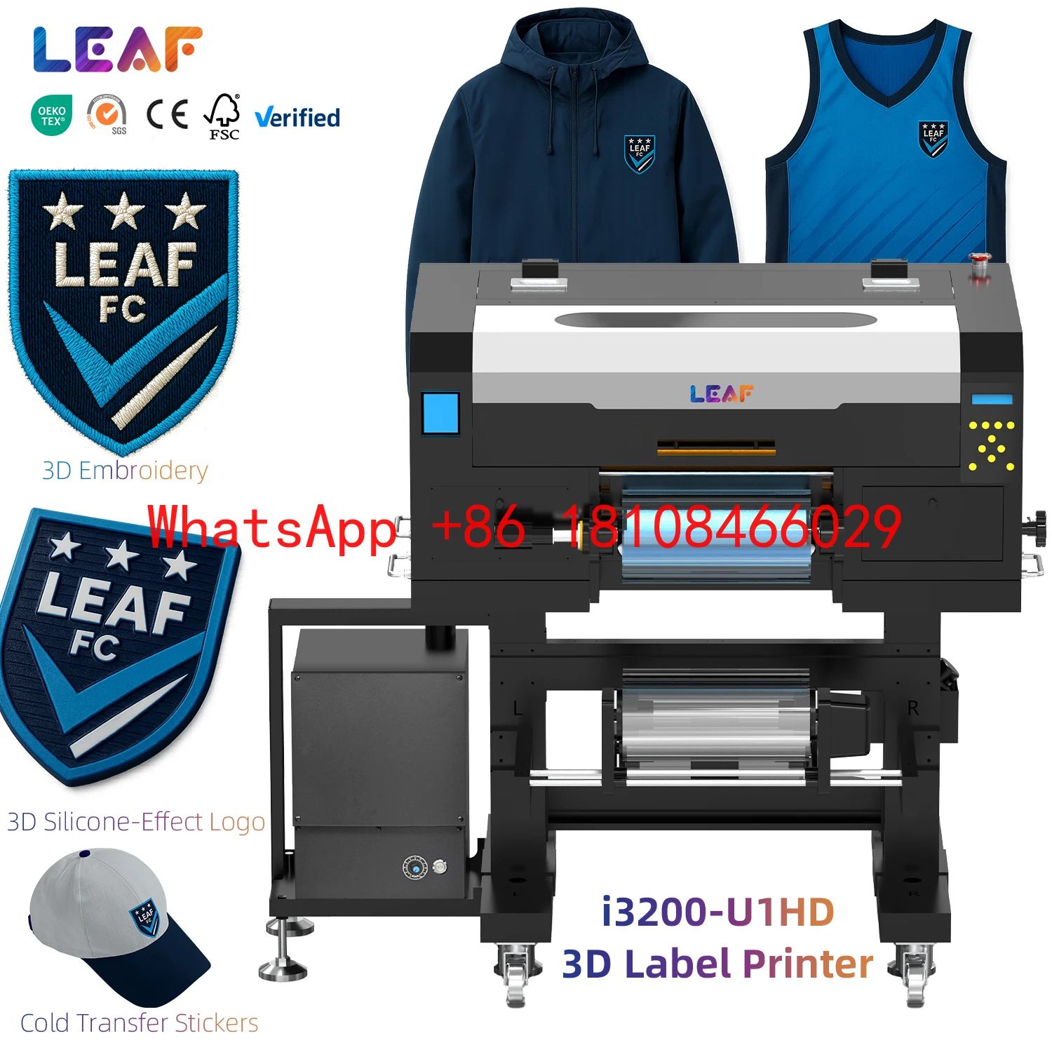LEAF UV DTF Etikettendrucker I – Dtf Printer Machine Bewertung und Preis