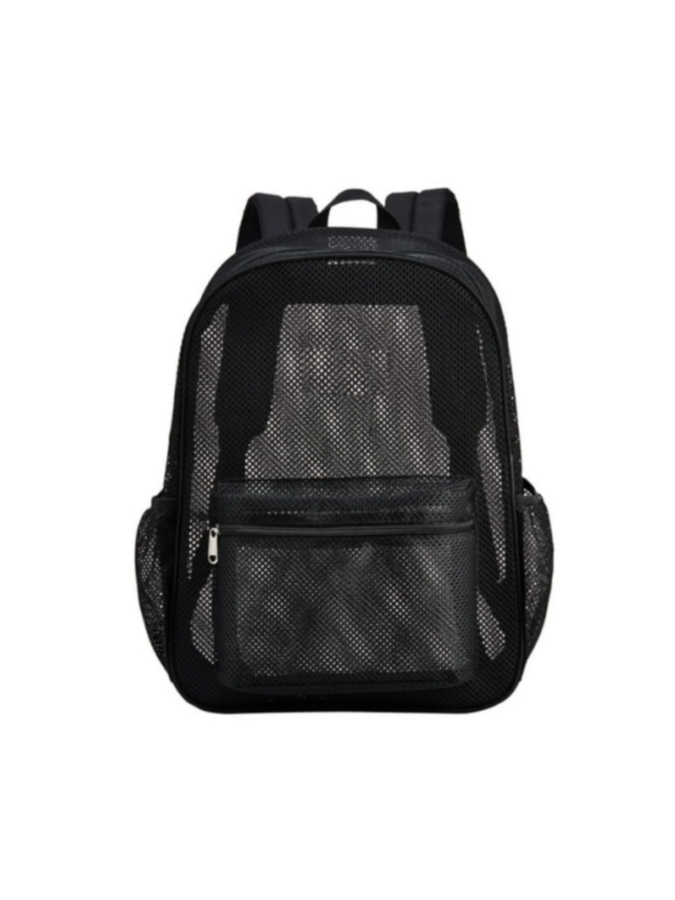 Women's Mesh Breathable Backpack Portable Hollow Casual Outdoor Travel Storage Bag