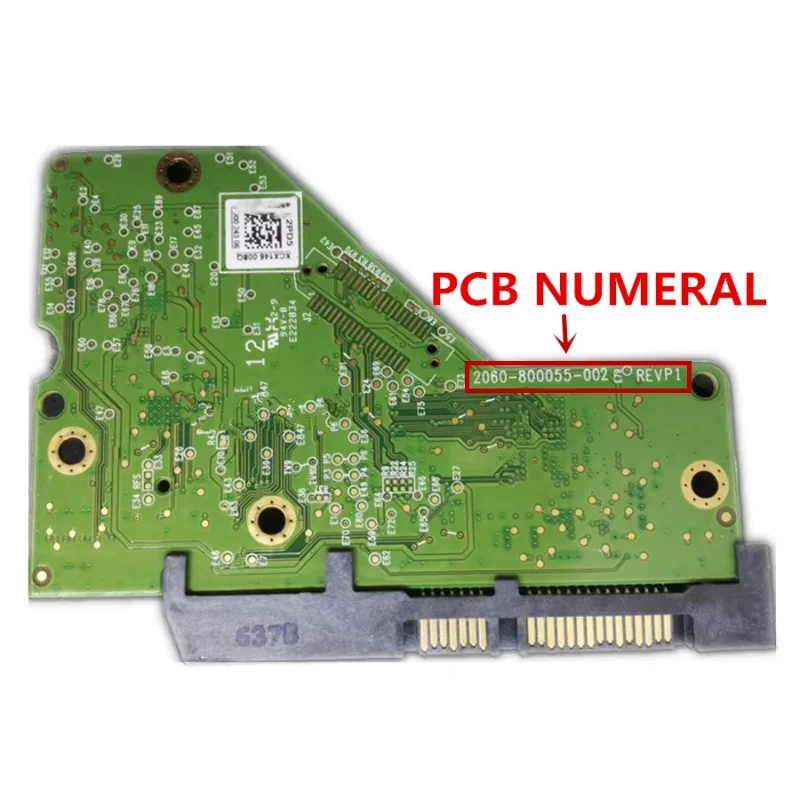 2060- 800055 -002 ريف P1، 2060 800055 002 2060- 800055 -000 / 800055 -202 /لوحة دوائر القرص الصلب الرقمية الغربية #1