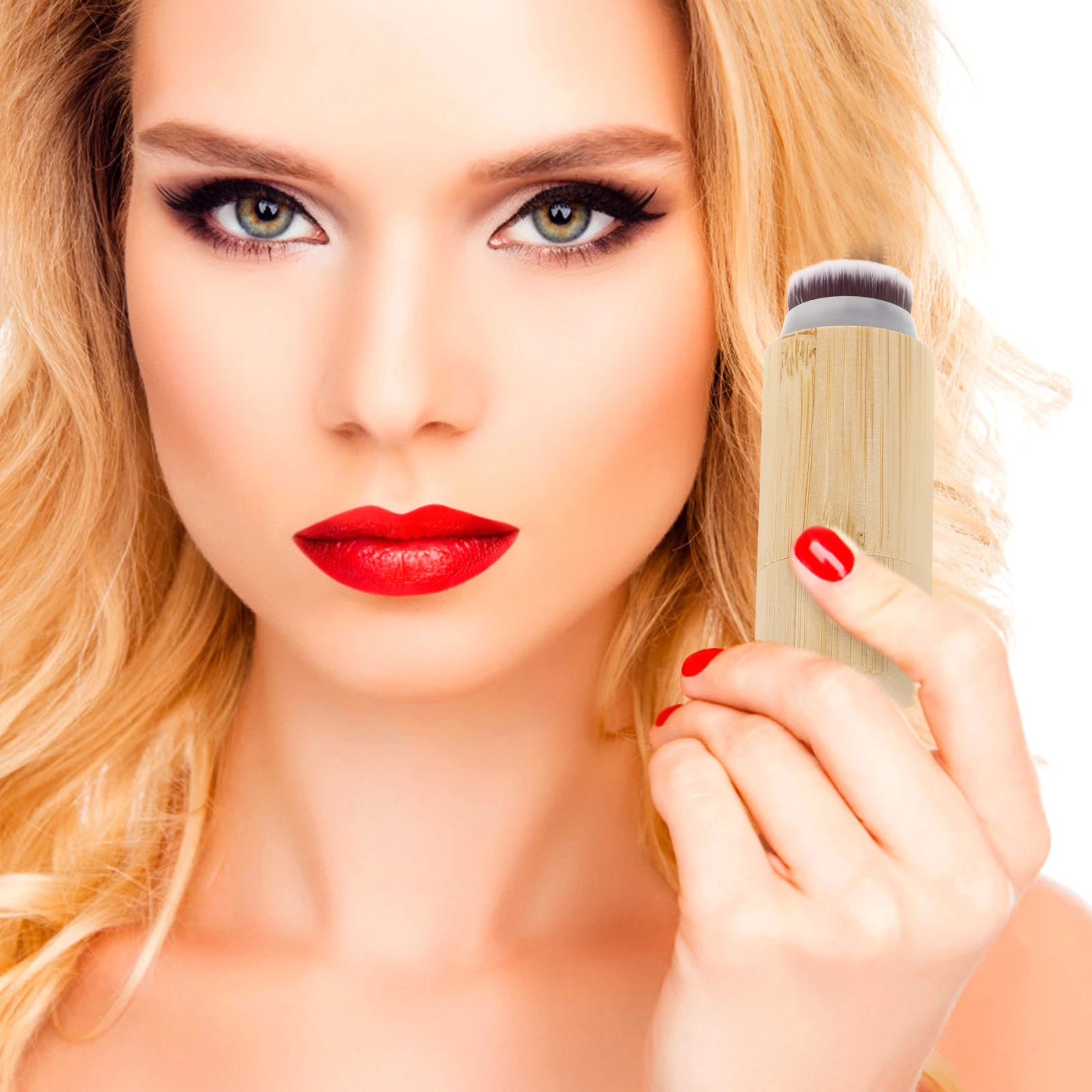 

Mini Foundation Liquid Brush Portable Small Makeup Blending Tool For Smooth Facial Application Women’S Brush