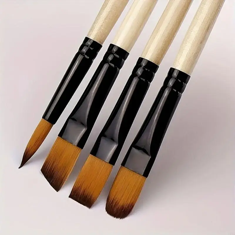 36pcs-multipurpose-wooden-painting-brush-for-oil-acrylic-watercolor-gouache