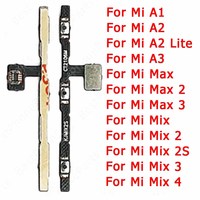 For Xiaomi Mi A2 Lite 6X A3 Mix 2 2S Max 3 4 A1 5X Power On Off Side Button Volume Replacement Spare Parts Flex Cable