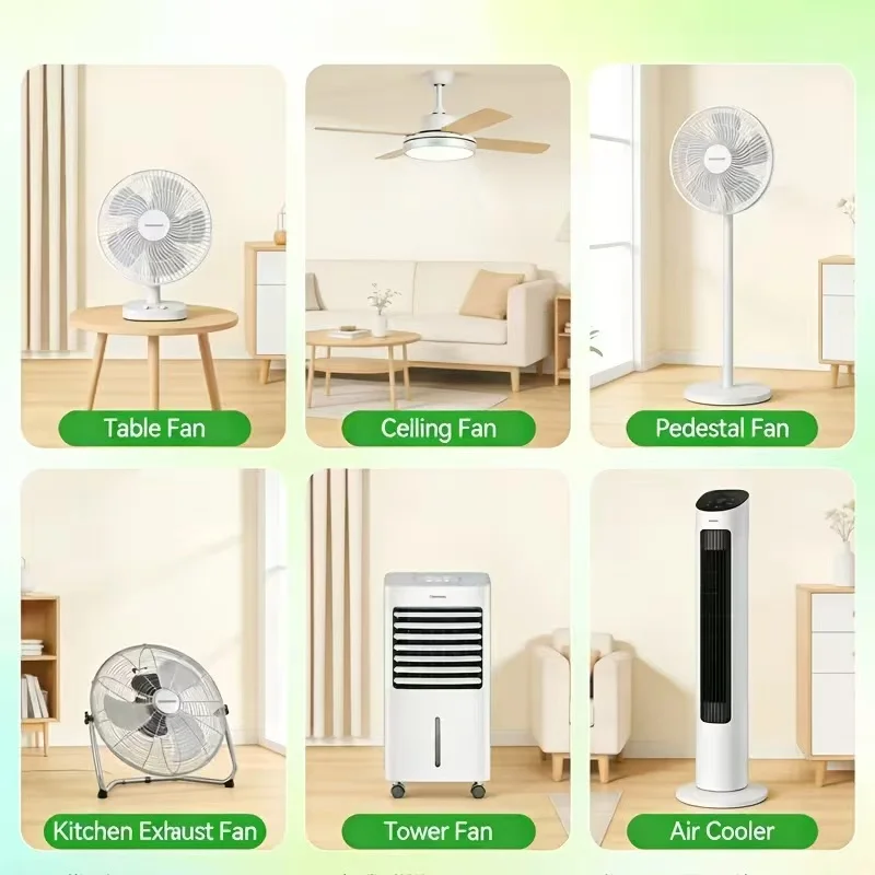 QIFENGHE 100ml Fan Care Cleaner Spray, No-Rinse Dust Remover for Electric Fans, Quick-Drying & Restores Airflow
