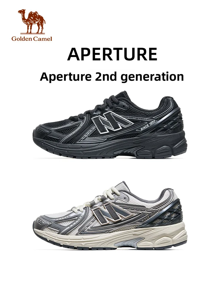 Golden Camel APERTURE 2.0 Jogging Running Shoes 2026 Autumn Winter New Lightweight Athletic Anti-slip Breathable Casual Sneaker