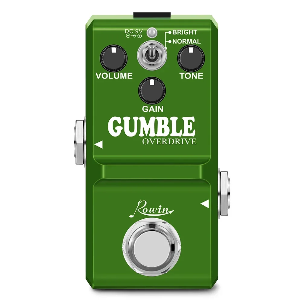 

ROWIN LN-315 Gumbler Overdrive Гитарная педаль Dumbler Replicates The Unique Tones Of The Legendary Dumble AMP-Smooth True Bypass