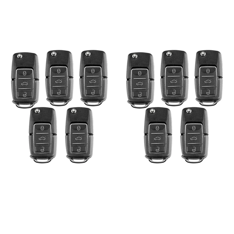 

Xhorse XKB506EN Universal Wire Remote Key Fob 3 Buttons For VW B5 Type For VVDI Key Tool 10Pcs/Lot