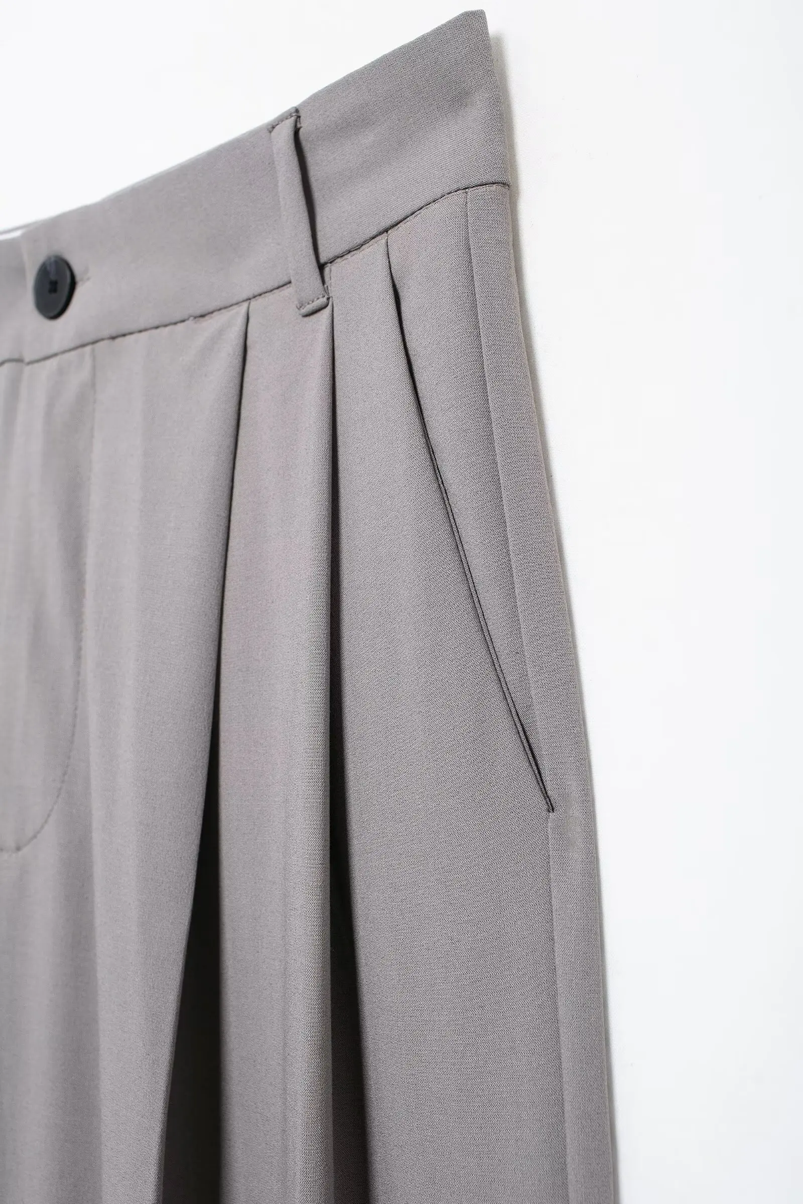 HH Frauen Feste Hose Sets Verstellbarer Rückengurt Einreiher V-ausschnitt Weste Hohe Taille Hose Mode High Street Outfit – Detail 18