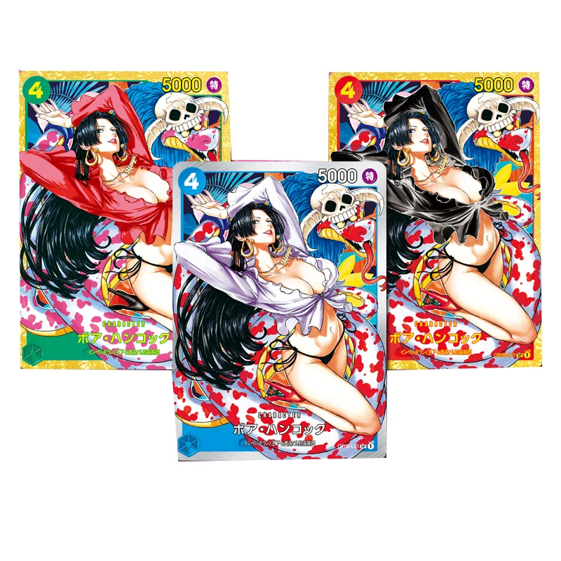 

Japanese Anime One Piece Empress Boa Hancock Collection Card Toy Christmas Birthday Gift