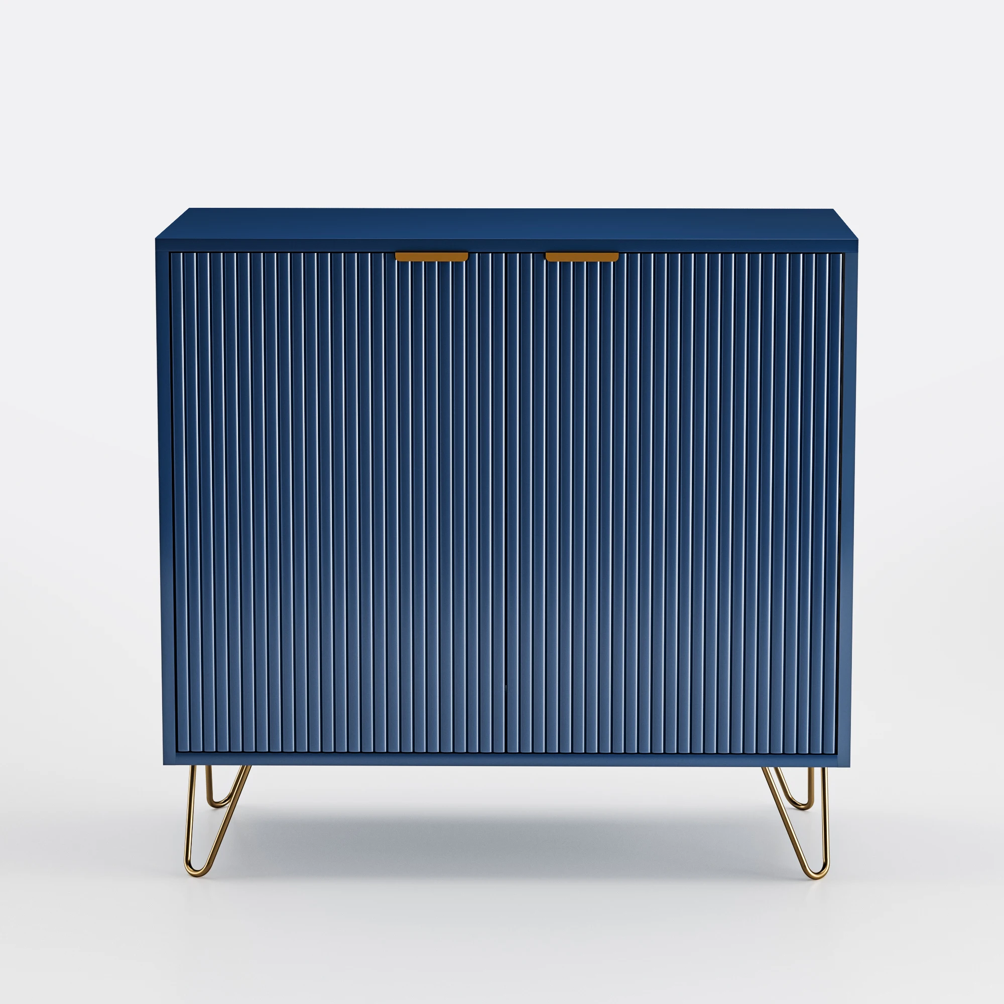 خزانة تخزين غرفة النوم من Anajqaqia، خزانة حديثة بباب مزدوج، 80 × 40 × 78 سم #5