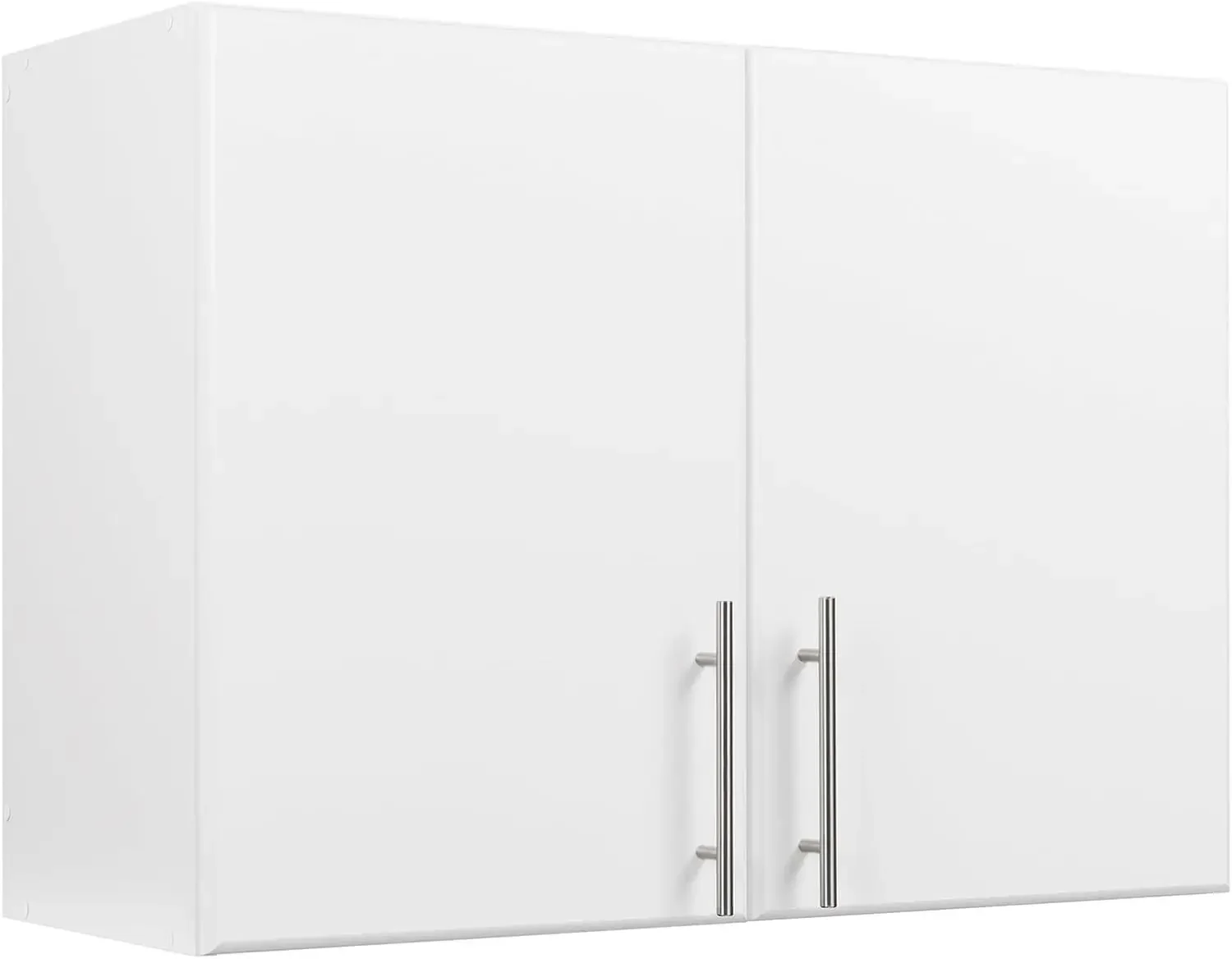 Prepac White Cabinet: Elite Wall Cabinet, WEW-3224 Garage Cabinet with Storage Shelf, Stackable 16