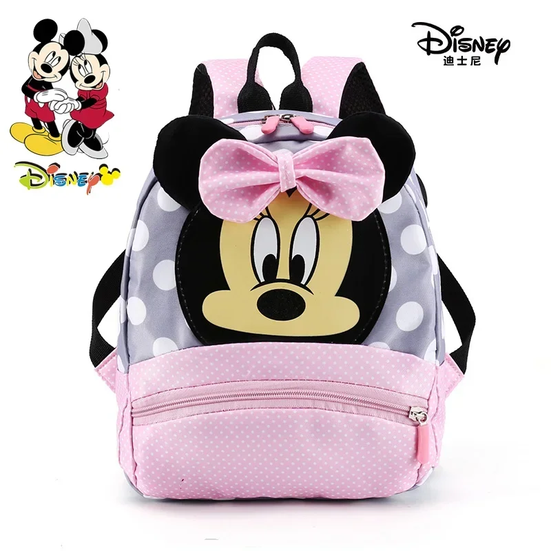 

Disney Mickey&Minnie Children Backpacks Cute kindergarten Schoolbag Kids Backpack Children School Bags Girls Boys holiday gift