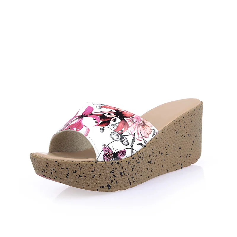 New Genuine Leather Bohemia Summer Casual Leisure sandali con plateau da donna zeppe scarpe da spiaggia donna scarpe da donna 2020 rty6