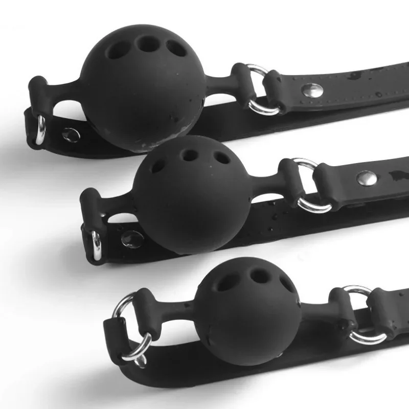 Silicone Bocca Aperta Gag Ball Bdsm Bondage Bocca Cintura Schiavo Palla Giocattoli Erotici Del Sesso per Le Donne Coppie Gioco Per Adulti Accessori Giocattoli