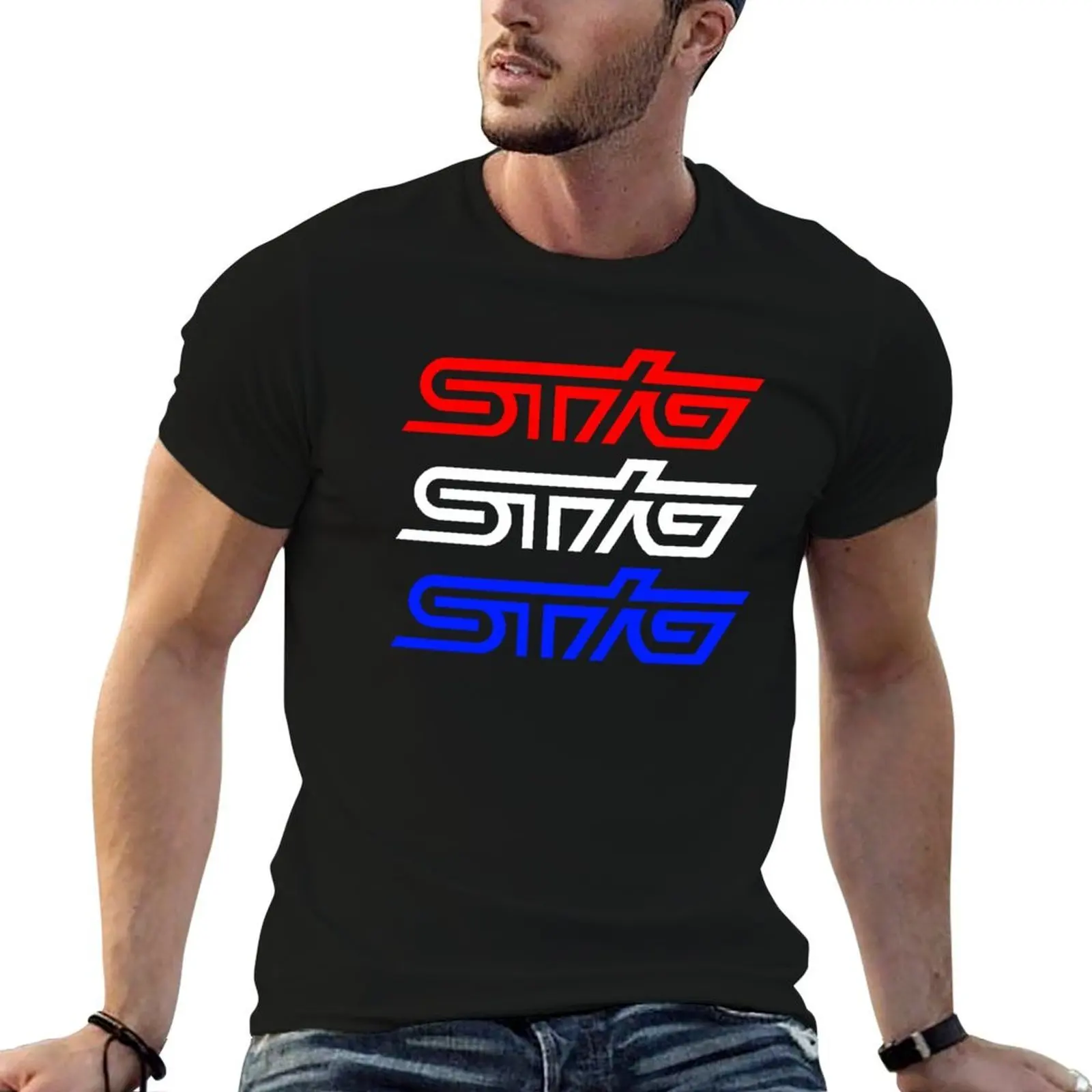 

STIG - RED WHITE AND BLUE T-Shirt t shirt for man man t shirt designer T-Shirt