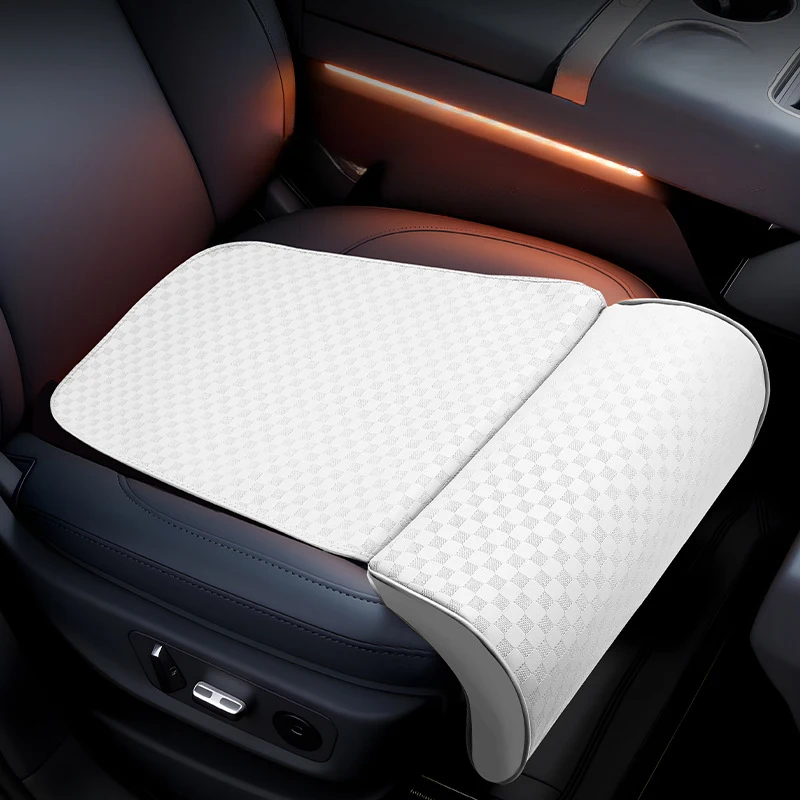 

Leather Car Seat Leg Rest Cushion Universal Auto Seat Extender Pad Non-Slip Foot Support Mat for Long Driving Interior Accessori