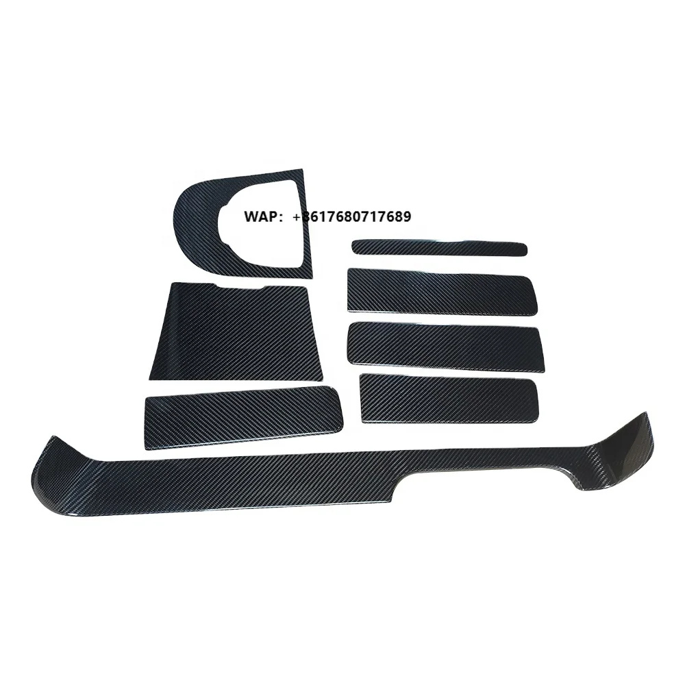 

RHD New Carbon Fiber Interior Kit G500 G63 Upgrade Kit for Benz G W464 W463 Interior Cover Interiors Trims 2018-2021 RHD Only