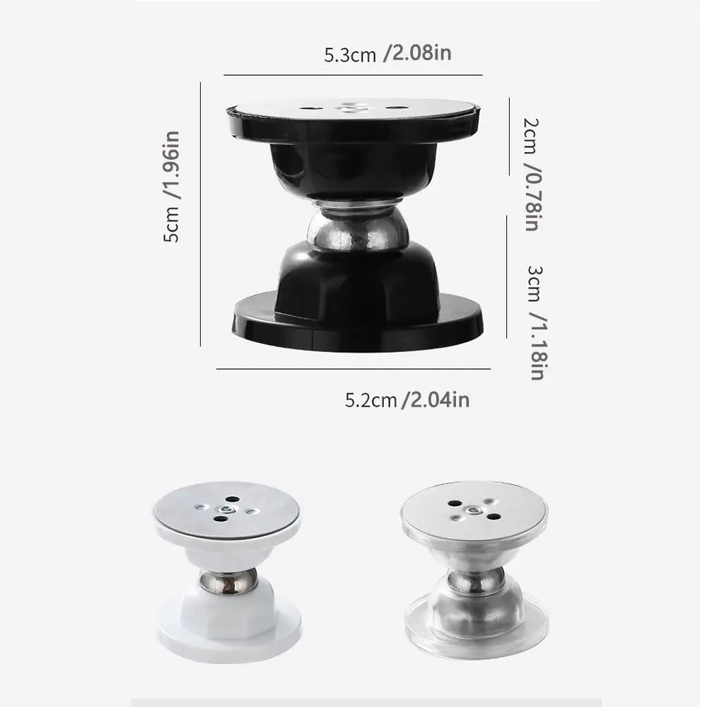 Penahan Pintu Magnetik Kuat Anti-benturan Perekat Silikon untuk Rumah Tangga