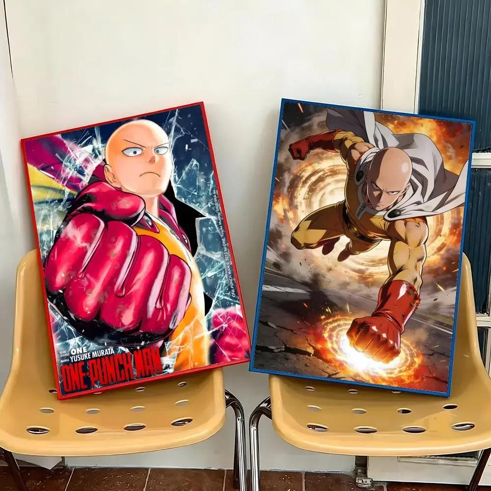 Anime O-One-Punch M-Man Poster Multi-Purpose Wall Art for Living Room Bedroom Office  Bar Home Decor Gift - view 4