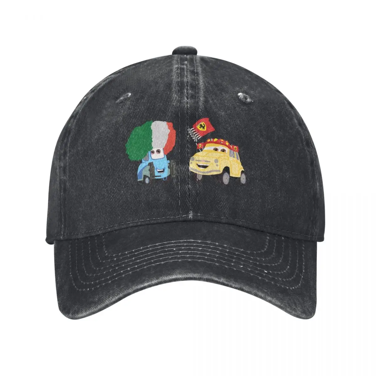 Guido and Luigi Illustration Baseball Cap Ball Cap fishing hat Boy Women's