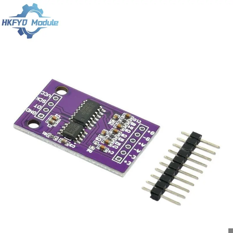 CS1237 24-bit ADC Module Onboard TL431 External Reference Chip Single-channel Weighing Sensing 24bit CS1238 Dual Channel