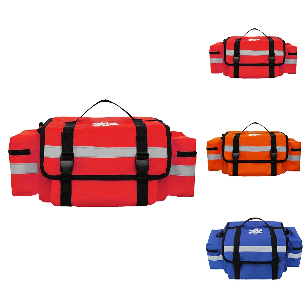 Imagem -02 - Grande Mochila de Resgate de Emergência Médica 600dpu Oxford Pano Armazenamento Bolsa Kits de Primeiros Socorros Bolsas de Trauma Classificado 600dpu