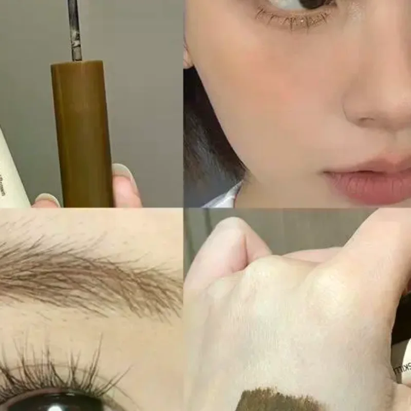 HERORANG 눈썹 강화 염색 젤 틴트 방수 오래 지속되는 빠른 건조 염색 브로우 타투 틴트 크림 브로우 메이크업 화장품