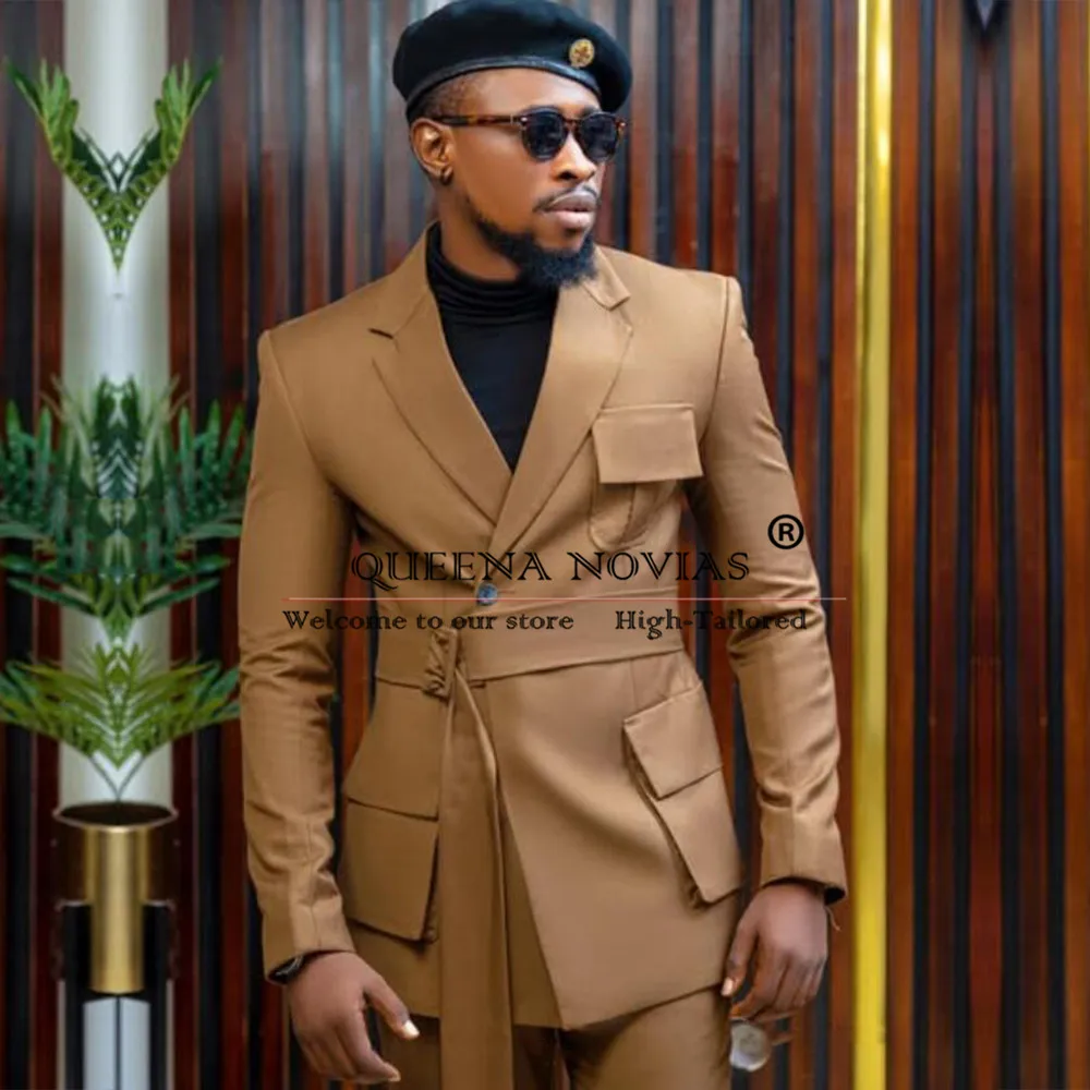 

Классический деловой костюм для мужчин, итальянский дизайн, двубортный пиджак для выпускного вечера, комплекты из 2 предметов по индивидуальному заказу, мужской смокинг для торжественного случая жениха