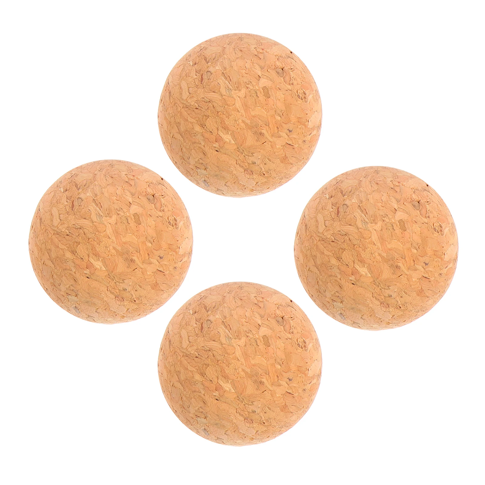 

4 Pcs Stoppers Reusable Chic Stoppers Eco Friendly Wooden Cork Balls Home Party Restaurant Red Bottle Dust Proof