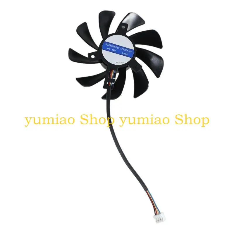 

587B 1 шт. CF9015H12S охлаждающий вентилятор для видеокарты VGA 4-контактный вентилятор для 1070Ti 1080 1050 1060