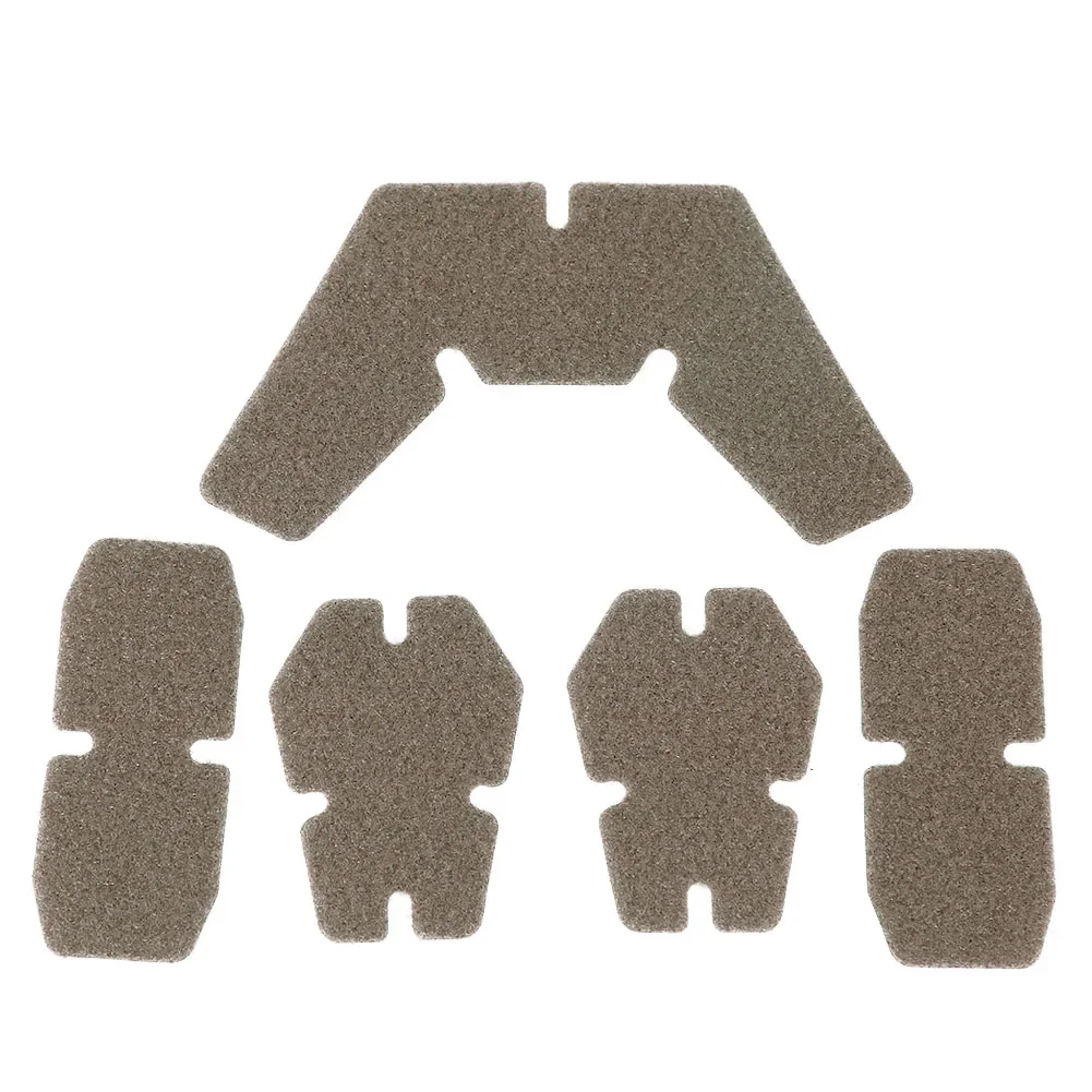 التكتيكية 5 قطعة خوذة التصحيح السنانير وحلقة السحابات هوك وحلقة ملصق الملحقات سريعة AF خوذة الصيد الملحقات