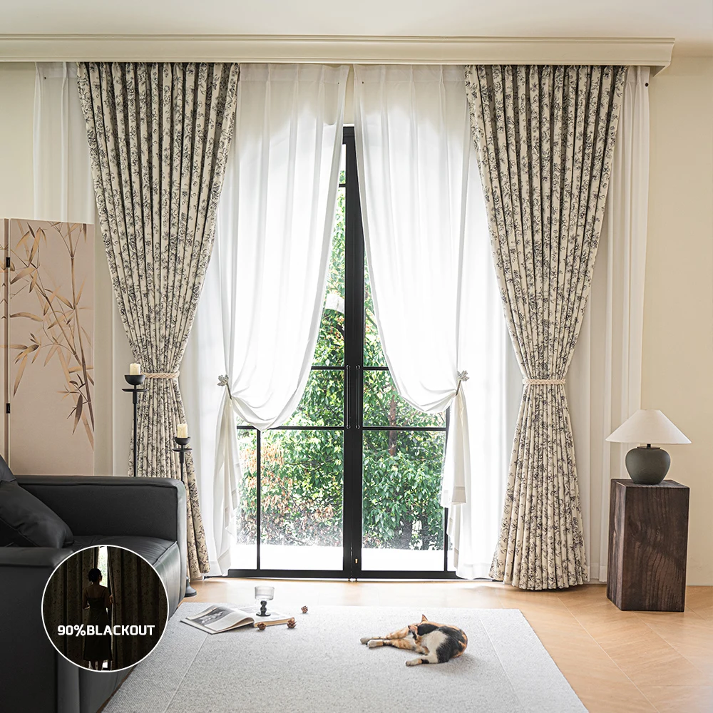 

Затемняющие шторы для гостиной для спальни, современные занавески с принтом для окон, перегородка для дверей с рисунком, украшение для дома
