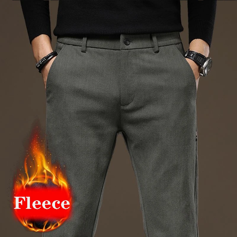 

Men's Straight Leg Long Daily Pants Casual Straight Slim Fit Narrow Leg Trousers Stylish Male Suit Work Fashion Black Gray Pants