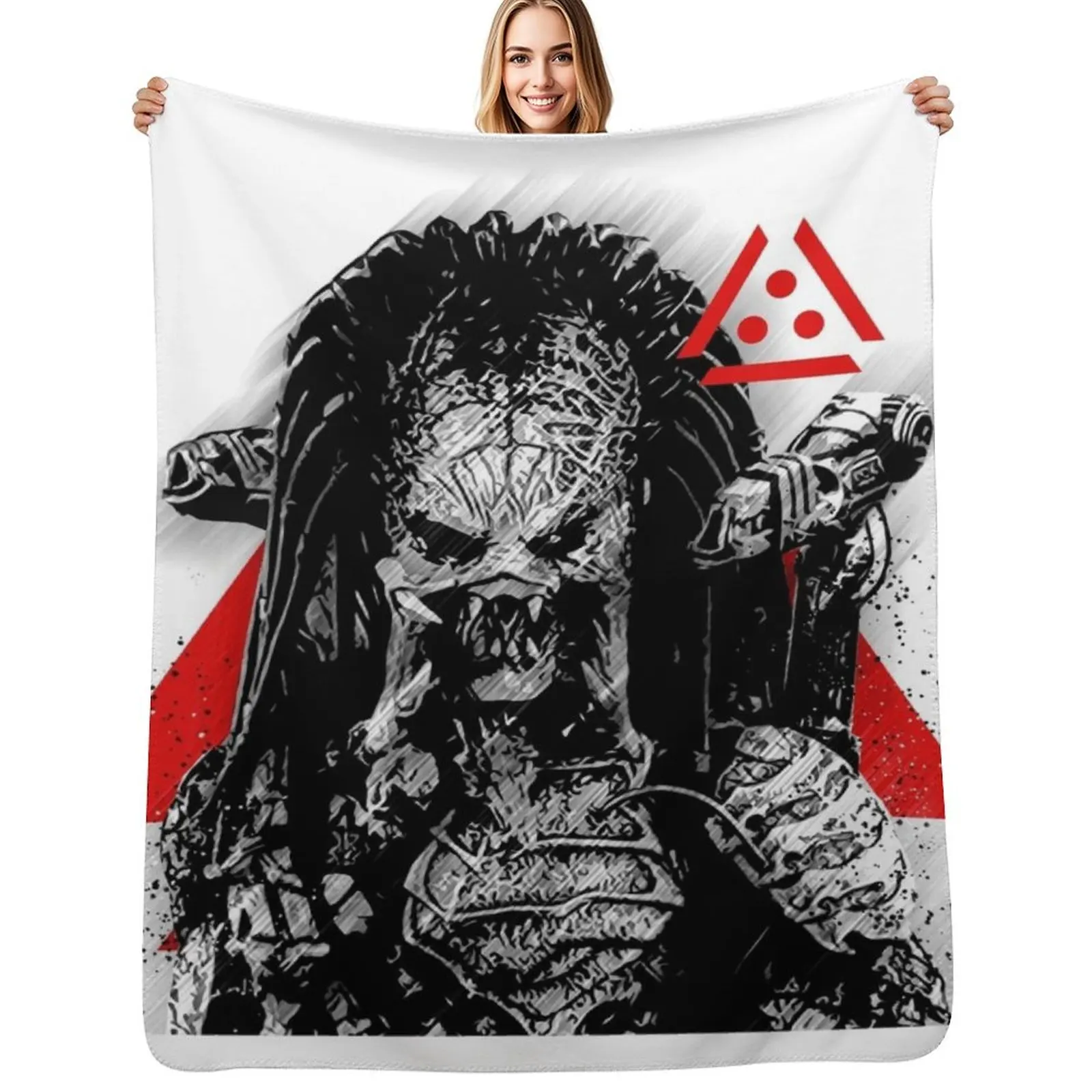PREDATOR JUNGLE HUNTER PREDATOR Throw Blanket Cozy Throw Blanket Birthday Gift for Him Her