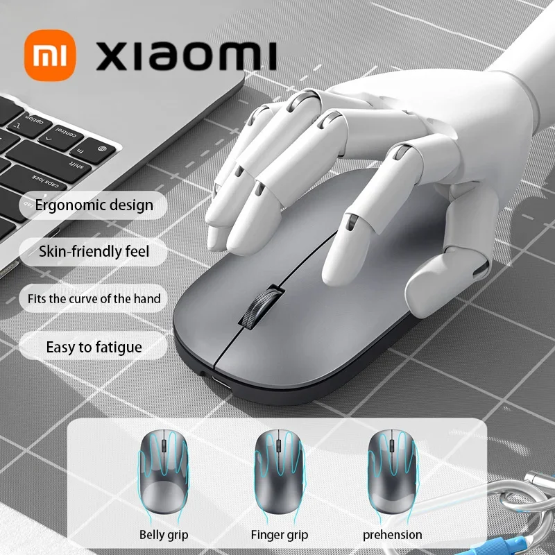 Xiaomi Type-C Mouse USB C Mice Gaming Mouse Ergonomic 3 Buttons 1600DPI For Windows PC Laptop More Type C Bluetooth Devices New