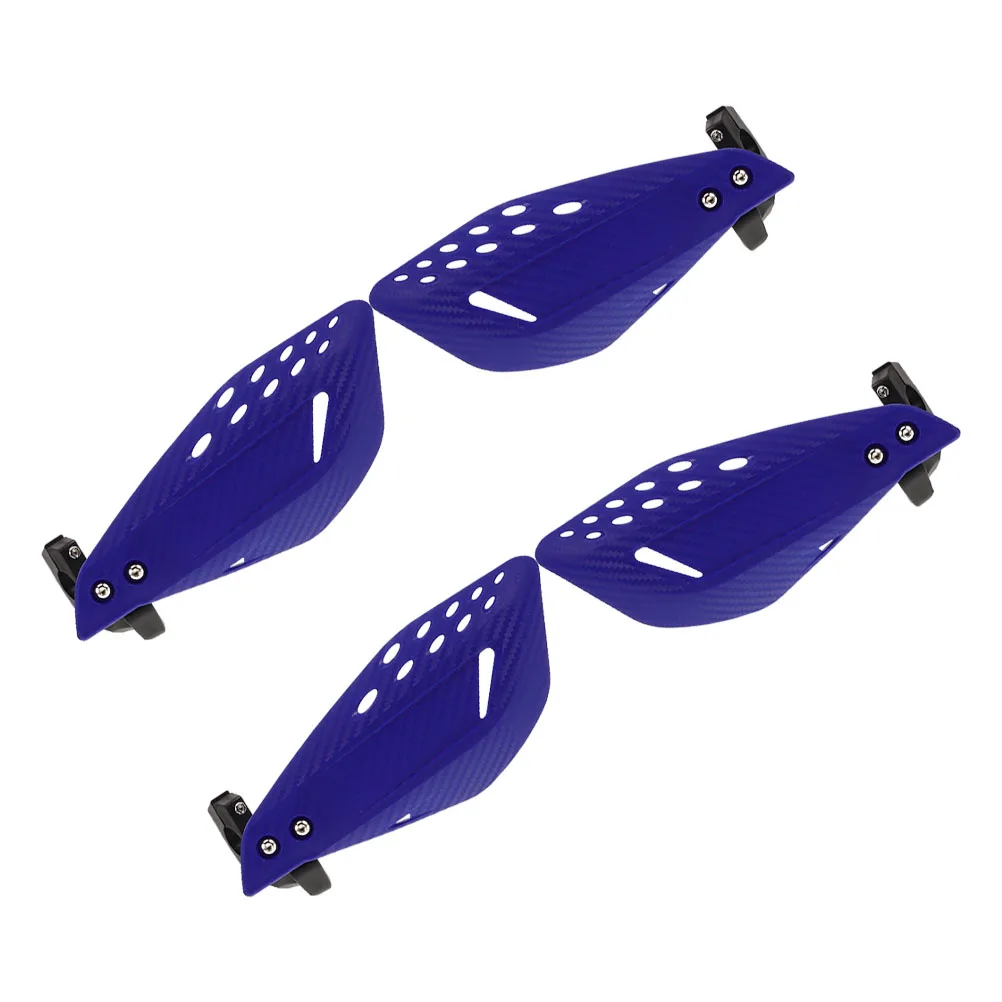 

2 Pairs Handguards Sturdy Handlebar Protectors Motorcycle Hand Guard Windproof PP Plastic Replacement For Offroad Bikes