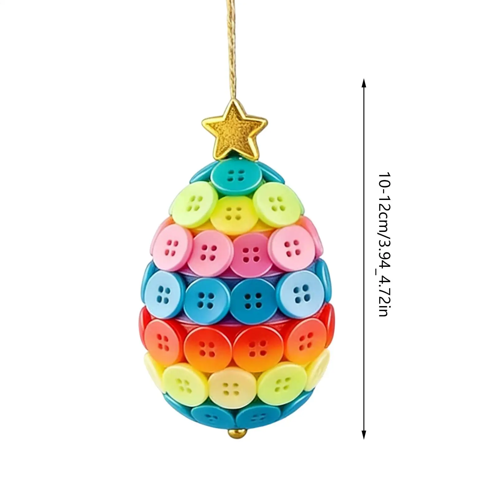 Kits d'artisanat d'ornement de boutons, lapin de pâques, décoration de maison amusante, Kits d'artisanat faits à la main pour tous âges, pour adultes, enfants, salon, chambre à coucher