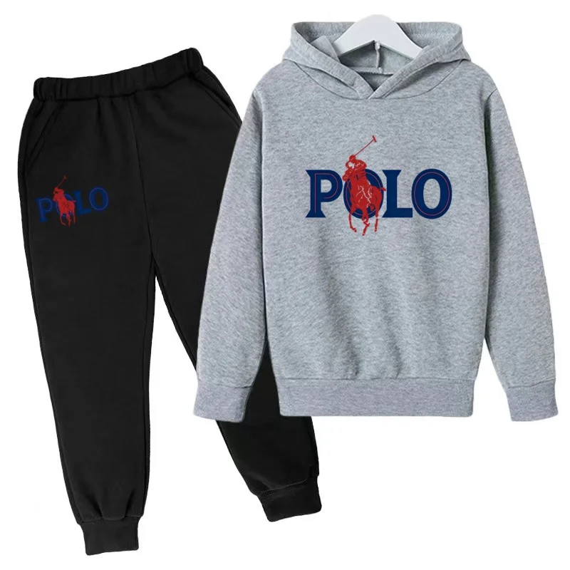 Neuer Stil Modischer Kapuzenpullover für Kinder von 3 bis 13 Jahren - Sportbekleidung mit Buchstabenmuster-Design Geeignet für Jungen und Mädchen – Detail 11