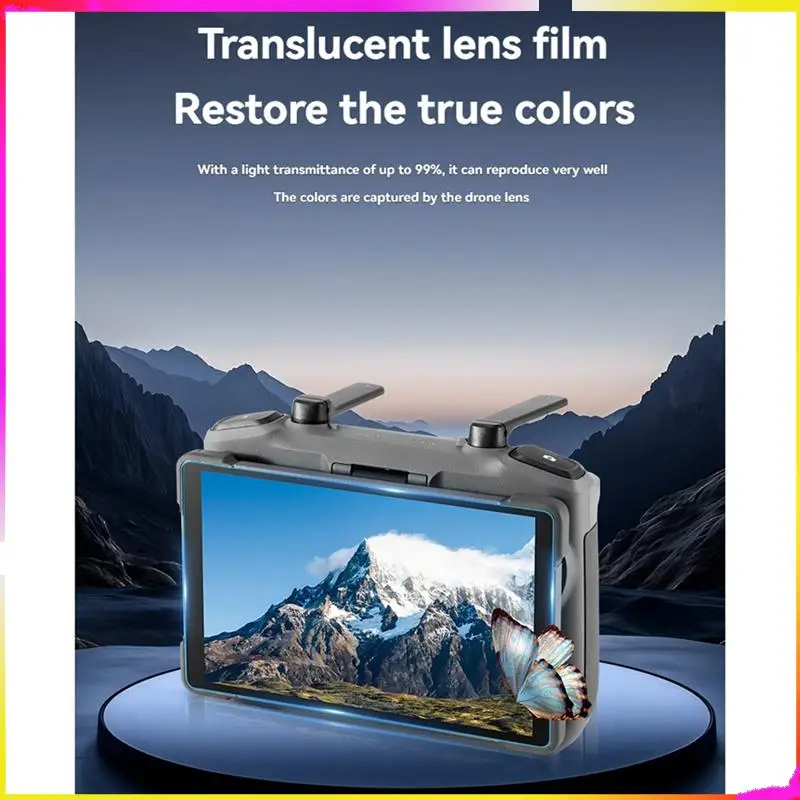 M04K 2 قطعة 9H الزجاج المقسى فيلم ل DJI Mavic 4 برو RC برو 2 التحكم عن بعد HD المضادة للخدش طبقة رقيقة واقية ل RC برو 2 اكسسوارات