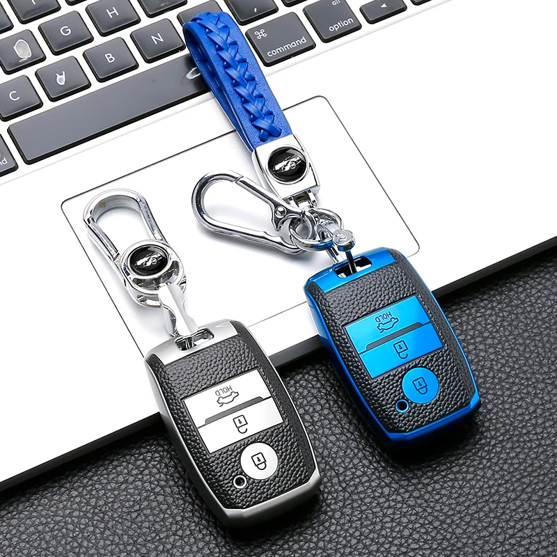 TPU Style Car Key Case Protector Cover Fob For Kia Rio Rio5 Sportage R Optima Sorento Niro Soul Ceed Cerato K3 K4 K5 Accessories