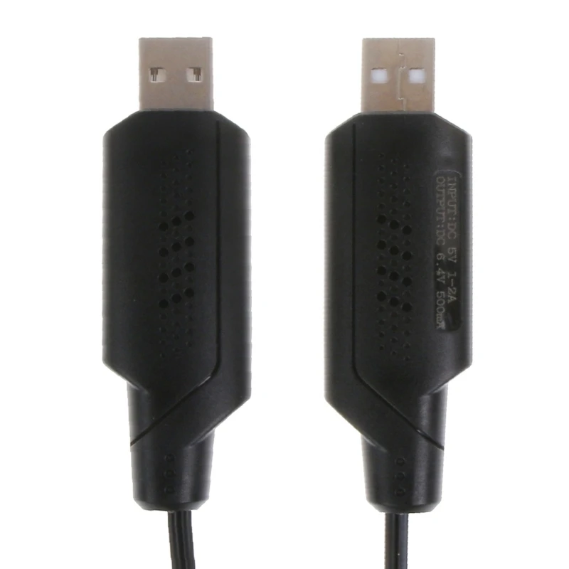 Cargador USB portátil para juguetes a Control remoto, Cable de carga USB positivo de 3 pines, SM-3P, li-i, Sm-3p, 20CB, 6,4 V/7,4 V, 600mA, 500mA