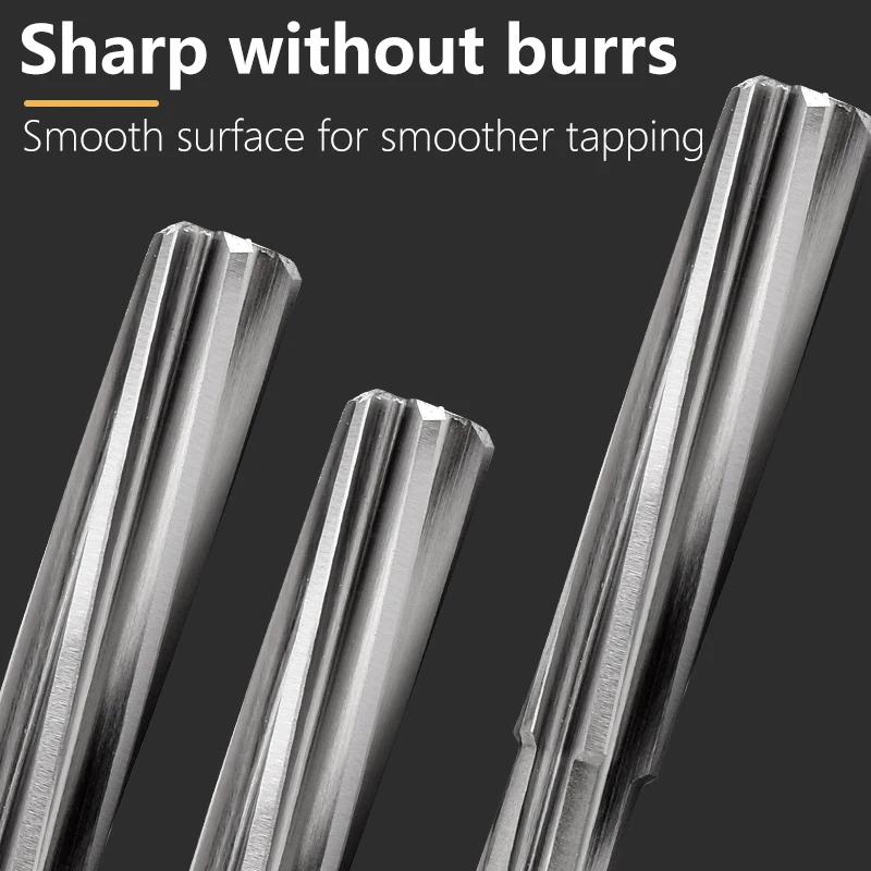 

Развертка машинная STK Japan HSSE H7 2-20 мм RM100, метрическая, с квадратной головкой, высококачественный инструмент для обработки отверстий в металле, стали, алюминии