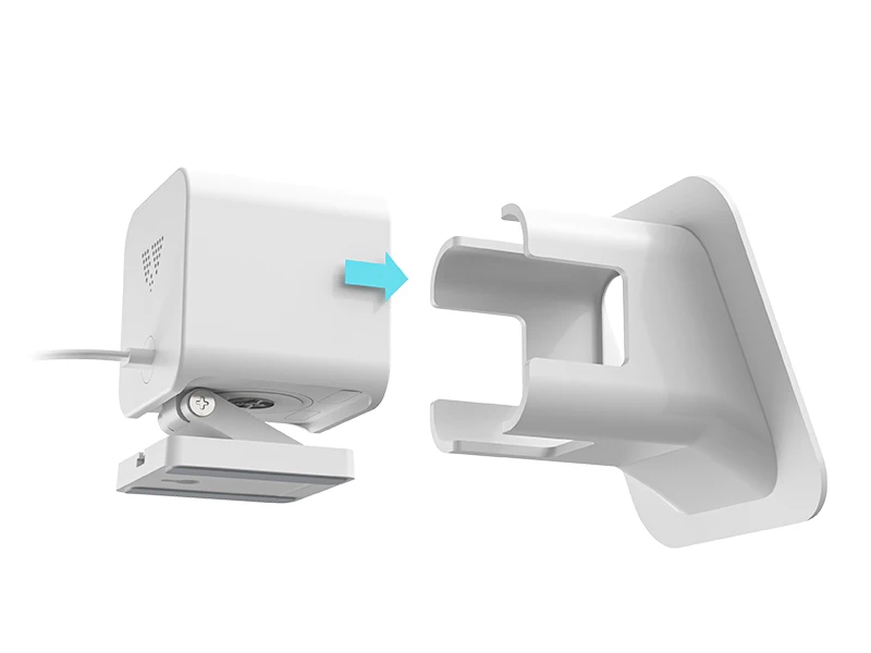 

EDUP-DF3068 Универсальное угловое крепление на окно для Wyze Cam V3 V3 Pro, 20 градусов, наклон вверх, вниз, левый и правый, стабильная установка, белый, 1 шт.