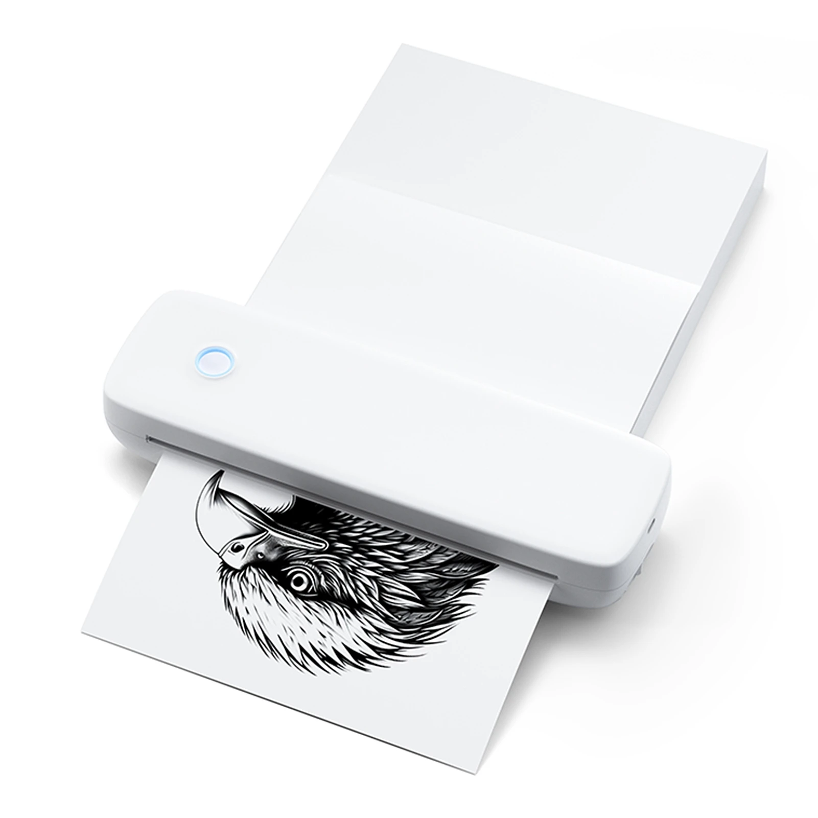 

Thermal Printer BT USB Connection 203dpi Multifunction Photo Printer for Files Pictures Posters thermal printer phone printer