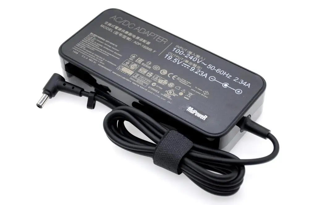 

Original 19.5V 9.23A 180W 6.0X3.7mm Laptop AC Adapter Power Charger For Asus FX86F FX86SM GM501 GX531GM s7c gl504 ROG