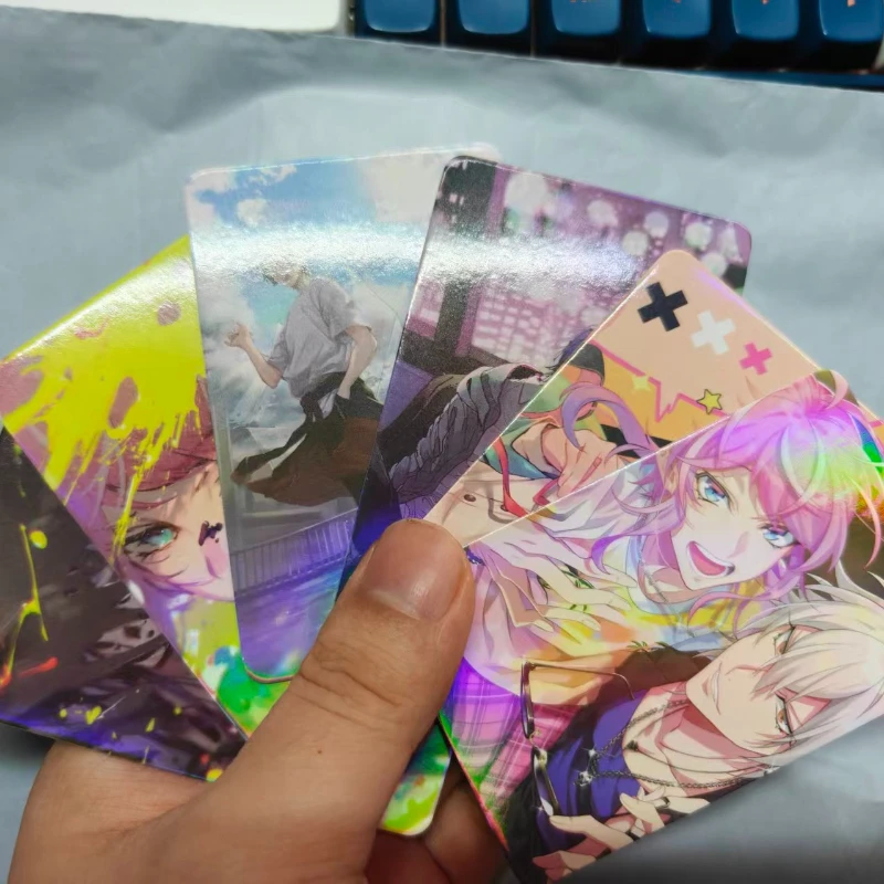 55 Stück/Set Hypnosis Mic Laser Lomo Karten Ichiro Jiro Saburo Samatoki Jyuto Hypnosis Mic Division Rap Battle Charaktere Fotokarten – Detail 5
