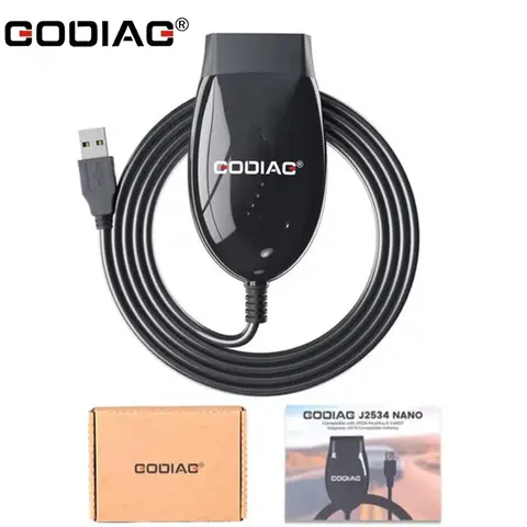 GODIAG GD101 openport 2.0 J2534 is compatible with Honda HDS 3.104.024, Toyota Techstream V17.30.011, JLR SDD V163, Forscan 2.3 10 best sales gscan2 - №2