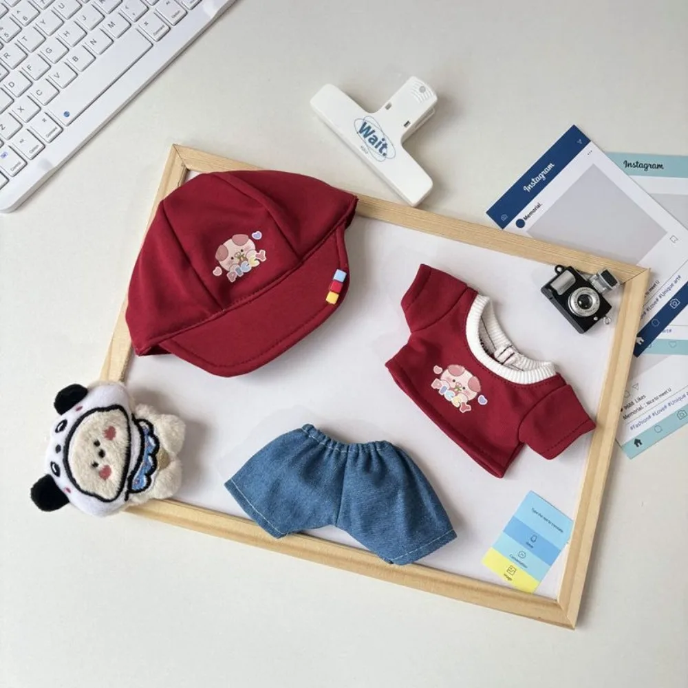 

Hoodie 20cm Cotton Clothes Multi Color Collection Cotton Outfit Dress Dress Up Mini 20cm Flower Dress Children Gift